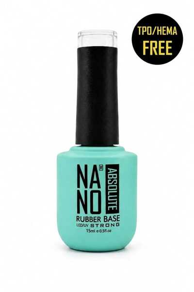 PİRAYE AKSESUAR Base Coat• Nano Rubber Base • 15 ml • Kalıcı Oje • Anti Alerjen