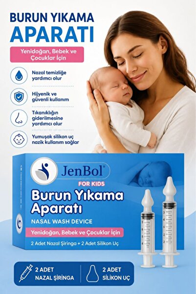 Genel Markalar Bebek Burun Temizleme Bebek Burun Yıkama Enjektör Silikon Ucu ...