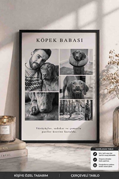Kişiselleştirilmiş Fotoğraf Kolajı,Kişiye Özel Hediye,Evcil Hayvan Hediyesi,Duvar Sanatı