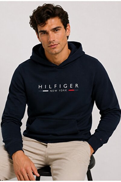 Tommy Hilfiger Regular Fit Logo Men's Sweatshirt