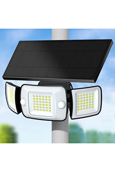 Choice 6-10W WHITE Intelamp Long Battery Life 6000mah Outdoor Solar Light Flo...