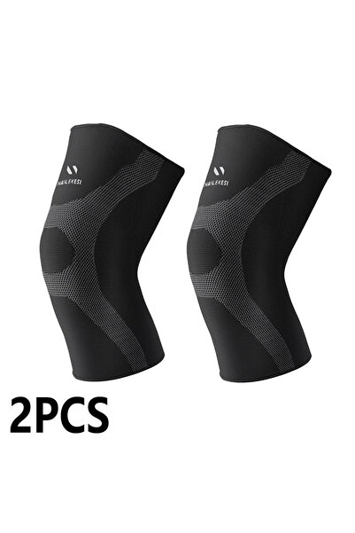 Choice 3XL 2pcs black 2pcs Plus Size Knee Pads Compression Knee Support for O...
