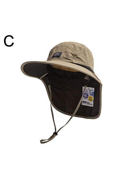 Choice green UV Protection Hat with Wide Brim Waterproof Quick-drying Panama ...