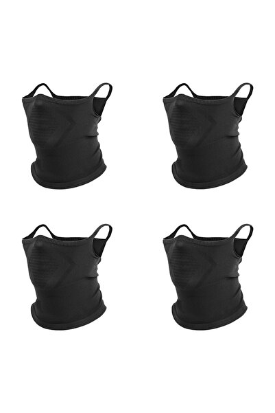 Choice11 4pcs black long Balaclava Face Mask Breathable UV Protection Cycling...