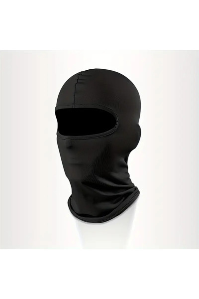 Choice1 black Ice Silk Full Face Mask Anti UV Cycling Balaclava Face Mask Bre...