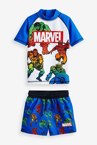 Next Baby Boy's 2-Piece Top and Shorts Set Uva 50 Protection Swimwear