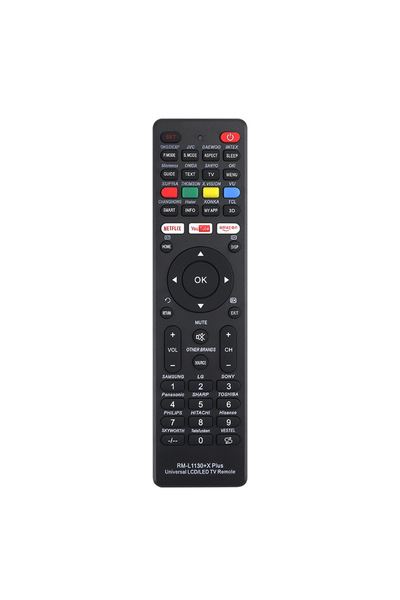 Choice black New Universal RM-L1130+X Replacement Remote Control For All Bran...