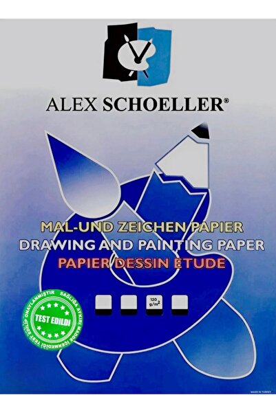 Orbak Kağıt Alex Schoeller Resim Kağıdı 50x70 Cm 120 gram 100'lü