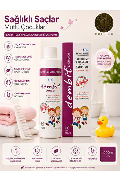 SANTASYA BİT VE SİRKE ŞAMPUANI DEMBIT 200 ML