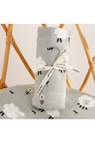 Choice30 KB003-BC08 HappyFlute Soft Bamboo Cotton Baby Muslin Swaddle Blanket...