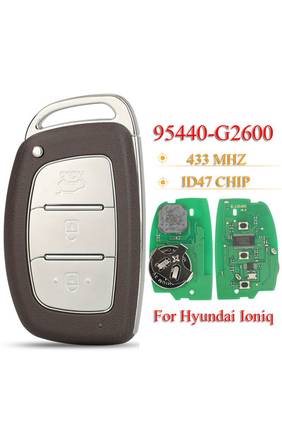 Choice 95440-G2600 جهاز تحكم عن بعد ذكي للسيارة بثلاثة أزرار من Jingyuqin، 95...