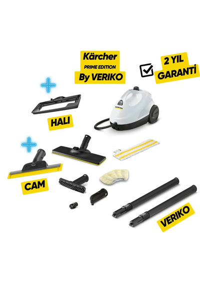 Karcher Sc 2 Easyfix Plus Paket Buharlı Temizlik Makinesi Halı, Cam Başlığı D...