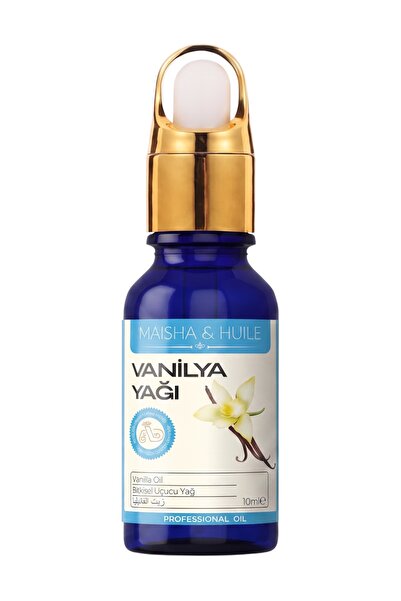 maisha&huile Vanilya Yağı (Uçucu) 10 ML - Doğal Bitkisel Bakım Yağı Saç Ve Ci...