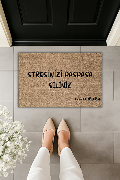 Dormot Home Modern Paspas Stresinizi Paspasa Siliniz Karşılama