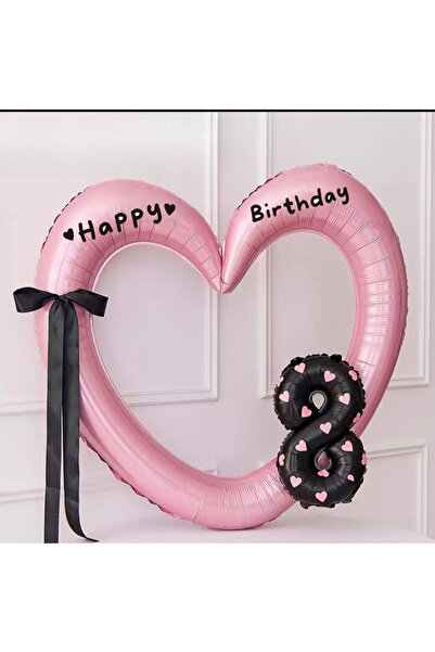 Choice 40inch 8 Hollow Out Love Heart Balloon Birthday Party Decoration Cute ...