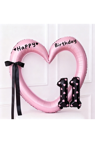 Choice NUMBER 40inch 11 40 inch Heart Hollow Balloon DIY Numbers 11-18 Ballon...