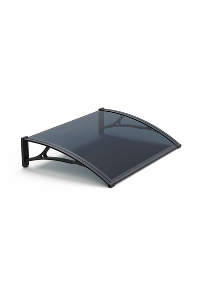 MAPROFI Copertina de usa PLEXIGAS PRO 120x120 cm, Negru/Gri Antracit, Placa P...
