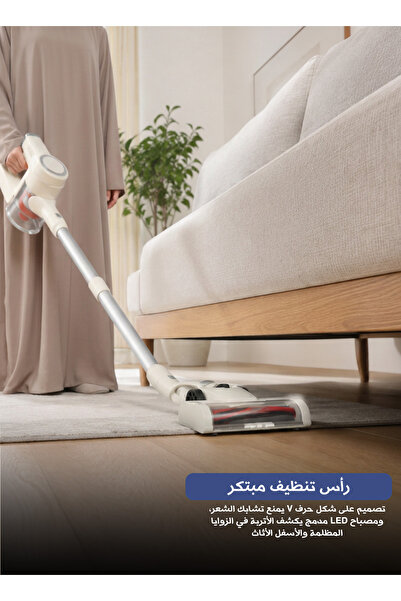 Yallabena V8PRO Cordless Vacuum Cleaner with Smart LCD Screen, Automatic Dust...