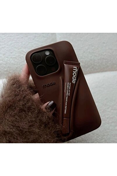 FİŞNEİLETİŞİM İPHONE 16 PROMAX UYUMLU RHODE KILIF (ESPRESSO)