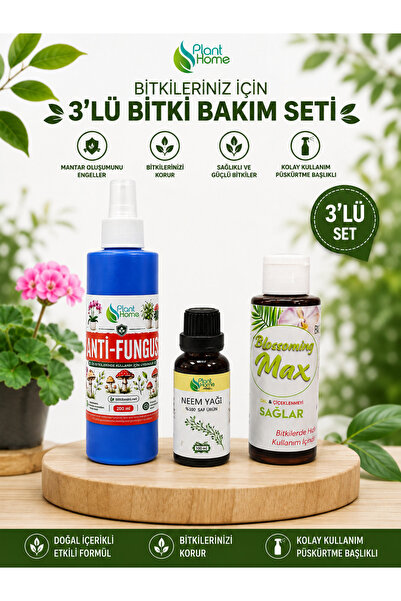 plant-home Blossomingmax. Planthome Powermix %100 Saf Neem Yağı Anti Fungus -...