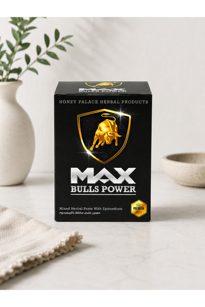 Power Honey Max Bulls Power Bal ve Bitkisel Karışımlı Macun 240 Gr GIDA TAKVİYE