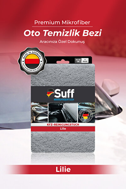 Suff Lilie Zambak Car Cleaning Cloth 40X40 |   Car Polish and Paint Protectio...