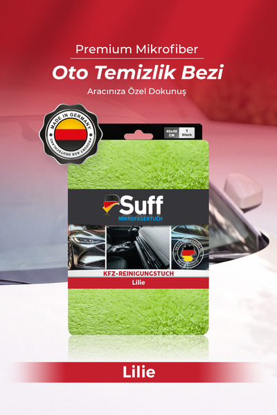 Suff Lilie Car Cleaning Cloth Microfiber Car Interior Screen and General Deta...