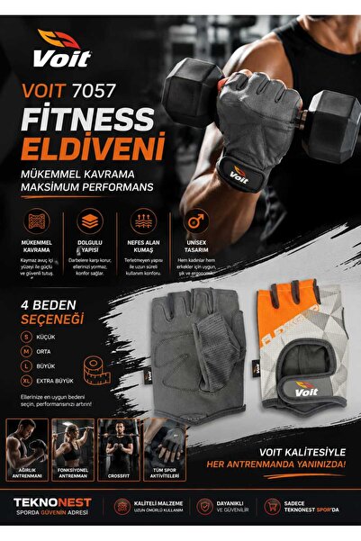 Voit 7057 Gri Ağırlık Eldiveni 1vttx7057-118