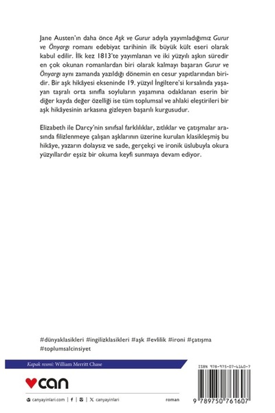 CAN Gurur ve Önyargı