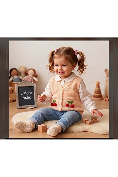 lmodafıstık Girl's Vest
