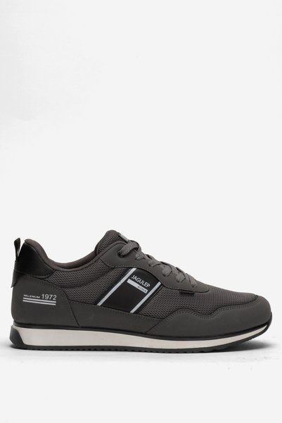 Jagulep Men's Airfile Sneaker Sports Shoes Smoke - Black