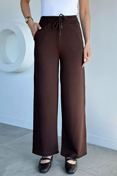 TOZLU Women's Modal Fabric Palazzo Pants