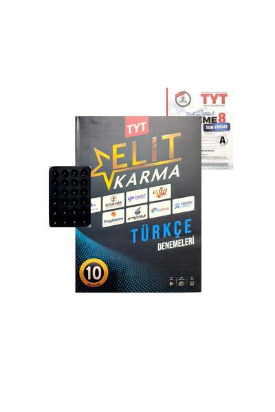 paraf yayınları ELİT KARMA TYT TÜRKÇE BRANŞ DENEME+ÖZDEBİR YAYINLARI TYT DENE...