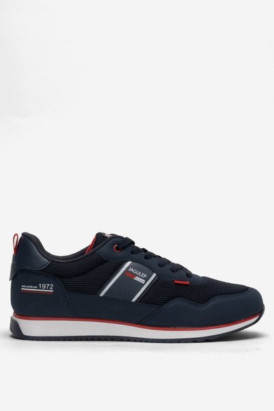 Jagulep Men's Airfile Sneaker Sports Shoes Dark Blue