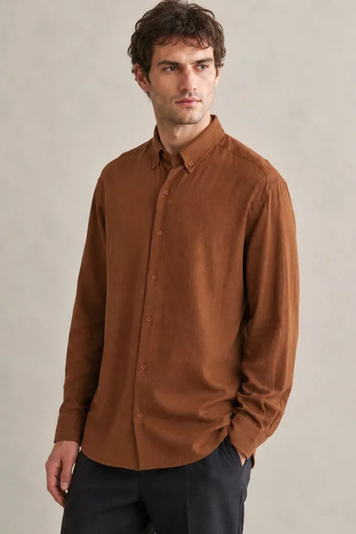 TOZLU Long Sleeve Men's Shirt