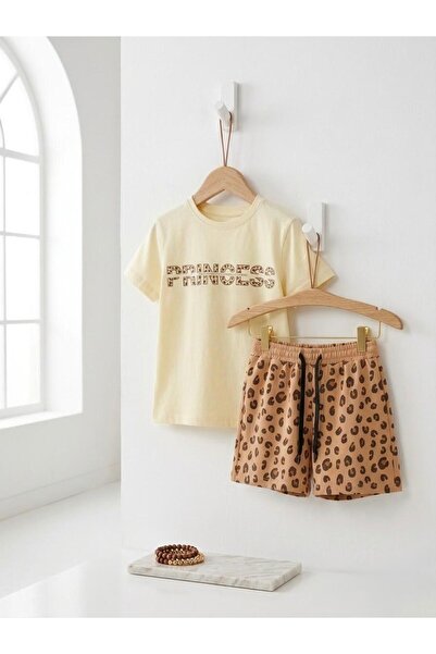 Miniminnakkidswear Set pantaloni scurți pentru fete 3-10 ani