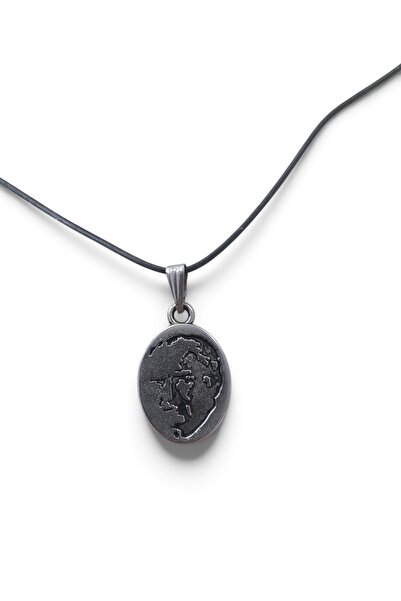 Burjalo Ataturk Figured Tasseled Rope Necklace 130692