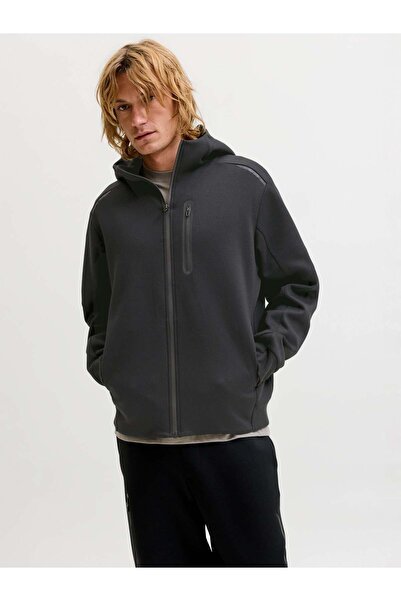 Jack & Jones Jcofusion Full Zip Hood Men's Zippered Sweatshirt