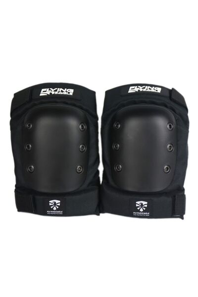 OEMVURAL FLYING EAGLE Shield Pro Επιγονατίδες - Μαύρο