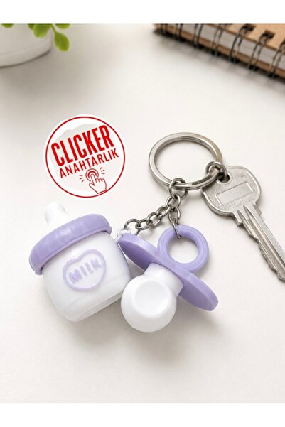 ARPAT NEXT Cli̇cker Bi̇beron Ve Emzi̇k Çanta Charm Keychain