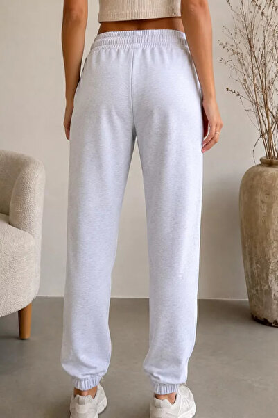 TOZLU Women's Jogger Sweatpants with Elastic Cuffs
