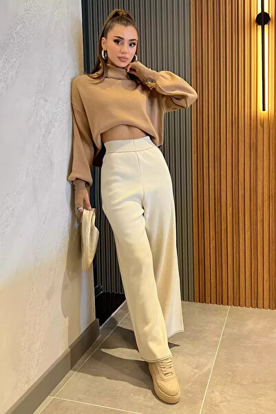 TOZLU Women's Knitwear Pants