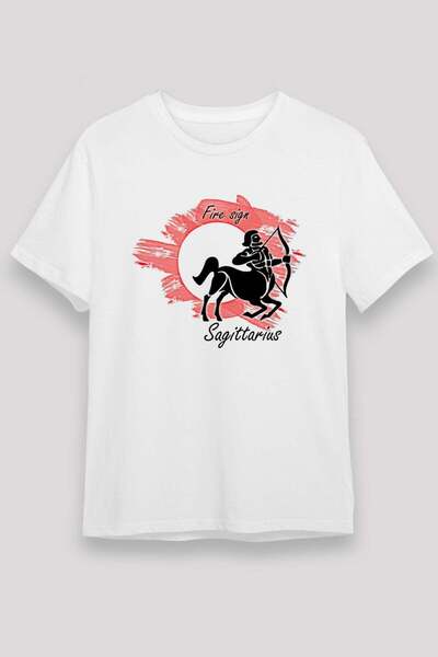 Darkhane Sagittarius Zodiac Sign Printed T-Shirt