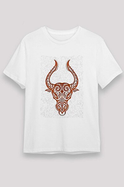 Darkhane Decorative Bull Head Printed T-Shirt