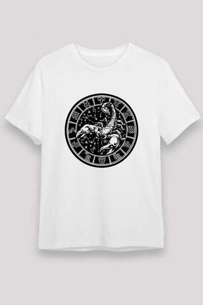 Darkhane Scorpio Zodiac Design Printed T-Shirt