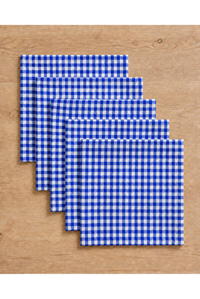 ŞAH TEXTILE DESIGN 4-Pack Gingham Presentation Napkins 30X30