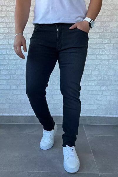 TOZLU Pantaloni din denim Lycra pentru bărbați