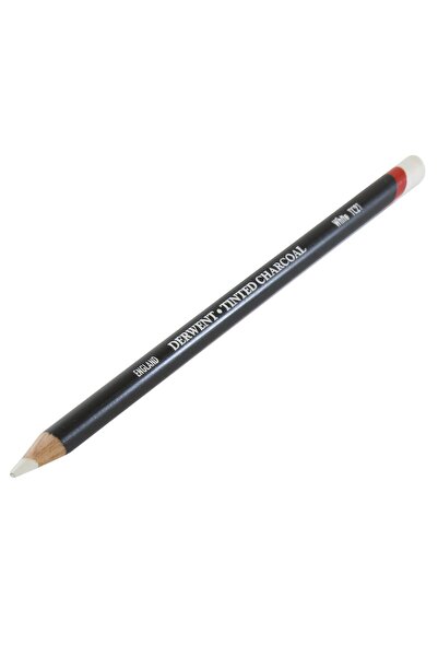 Derwent قلم رصاص ملون بالفحم، أبيض