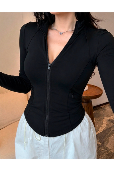 DEEFWEAR Cardigan Trend Femuarlı cu închidere cu degete