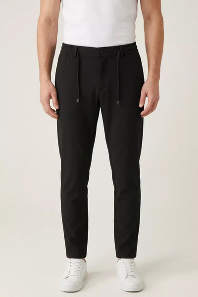 TOZLU Men's Elastic Waist Jogger Pants